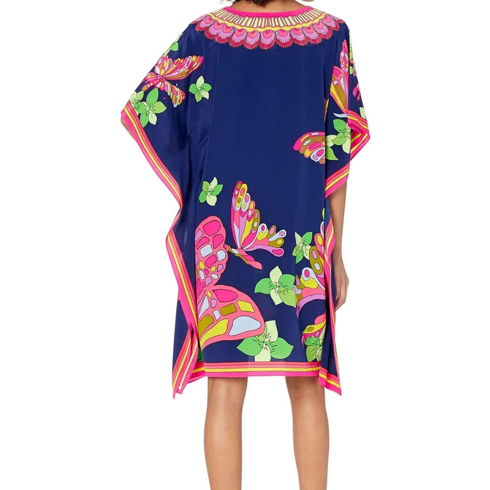 Trina Turk Theradora silk dress. XL